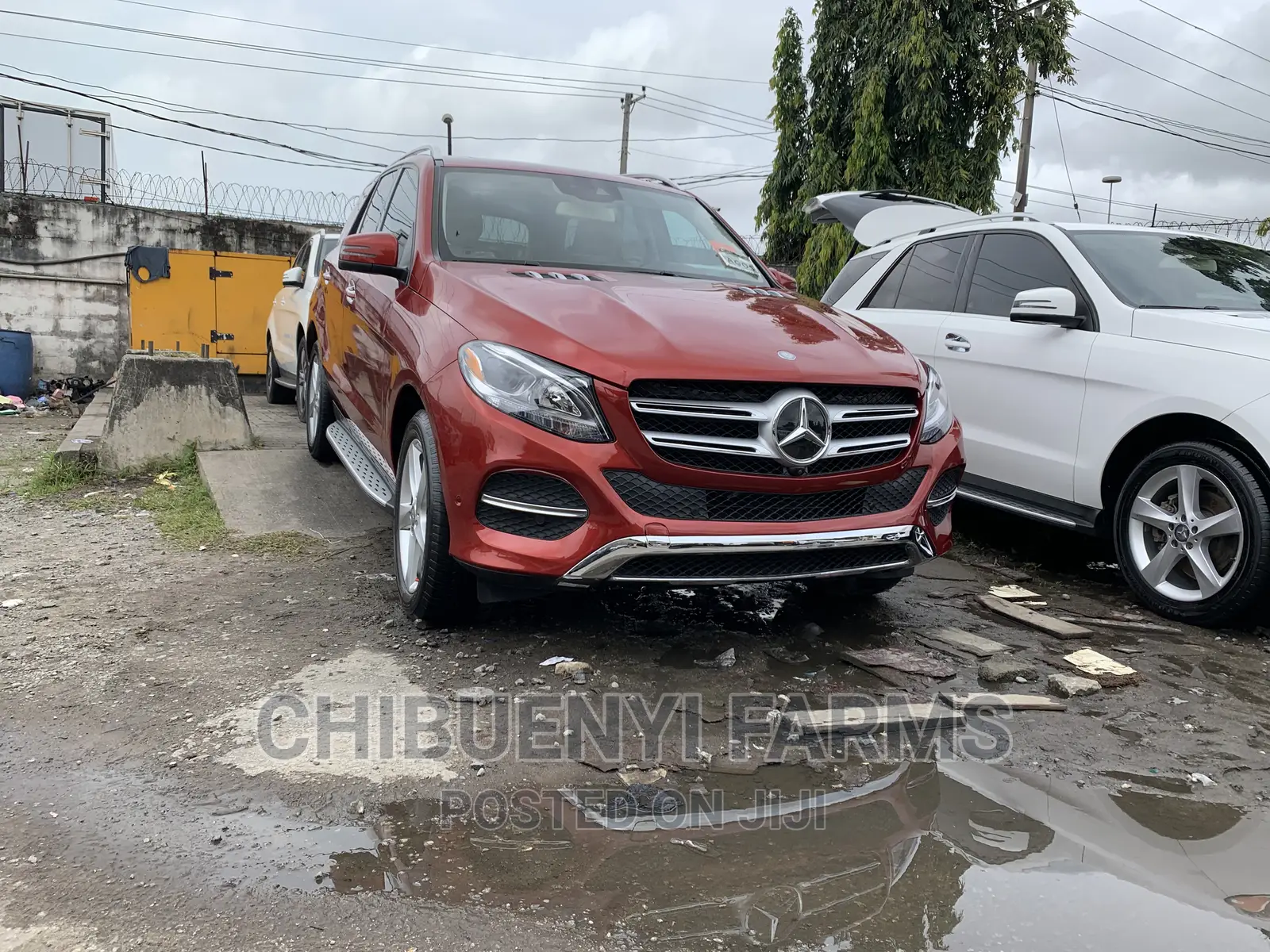 Mercedes-Benz GLE-Class GLE 350d 4MATIC 2017 Red