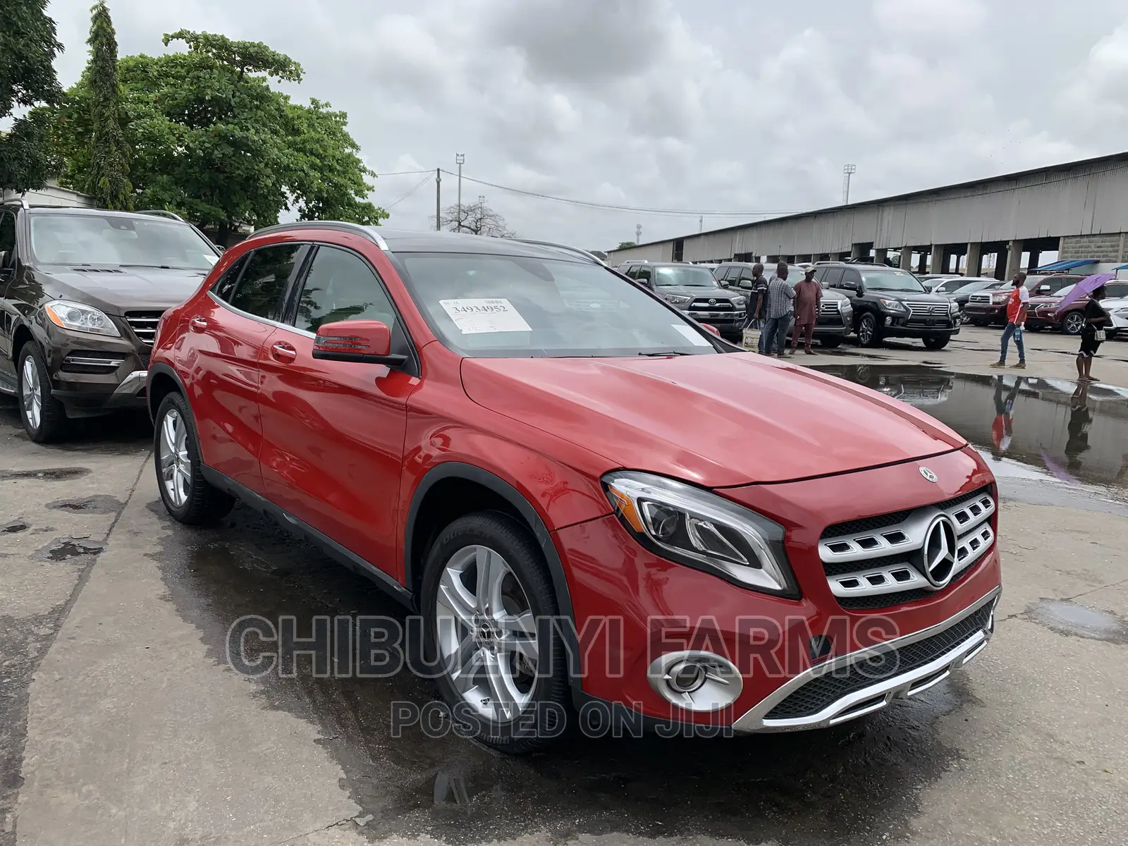 Mercedes-Benz GLA 250 2020 Red