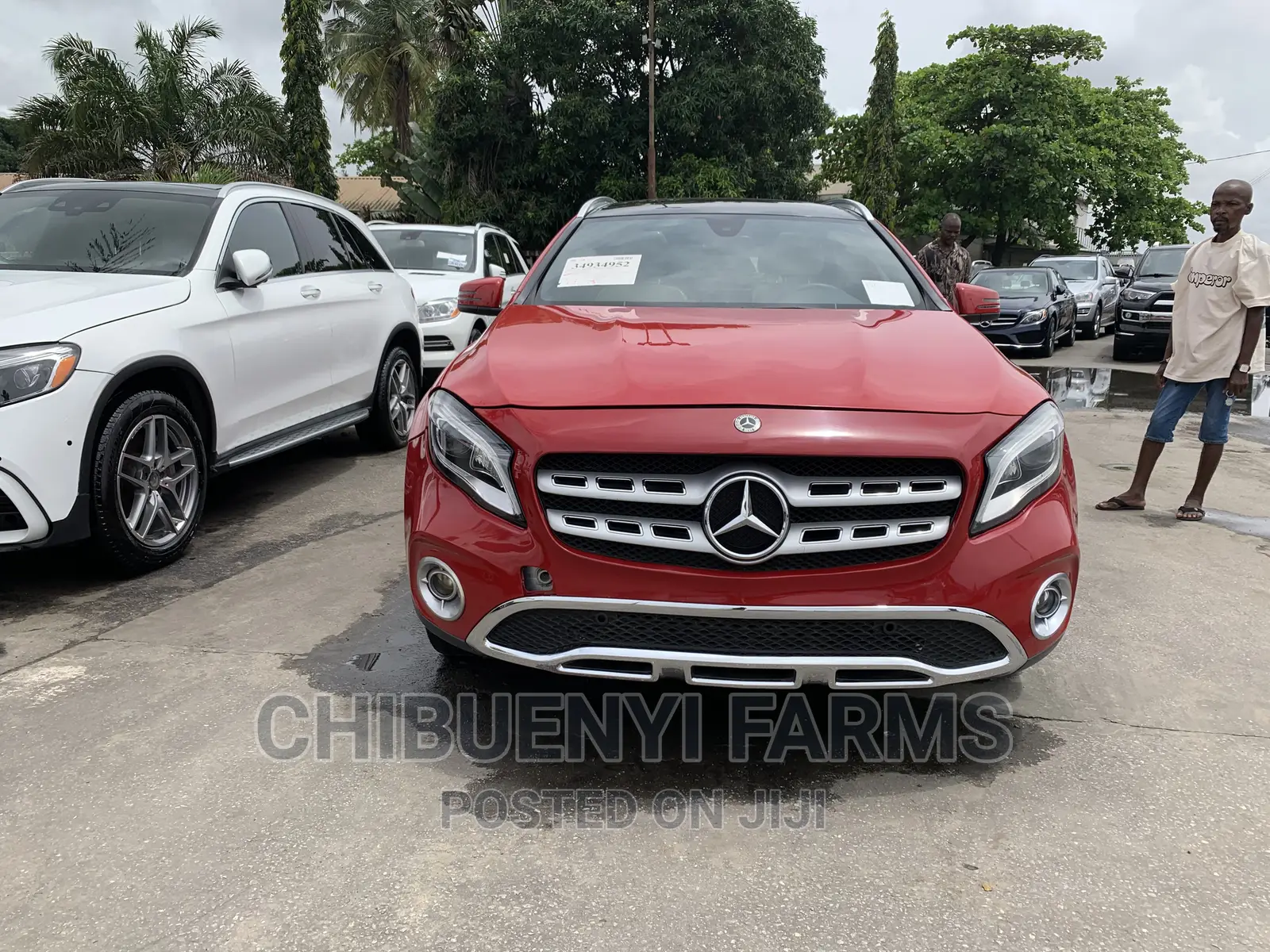 Mercedes-Benz GLA 250 2020 Red