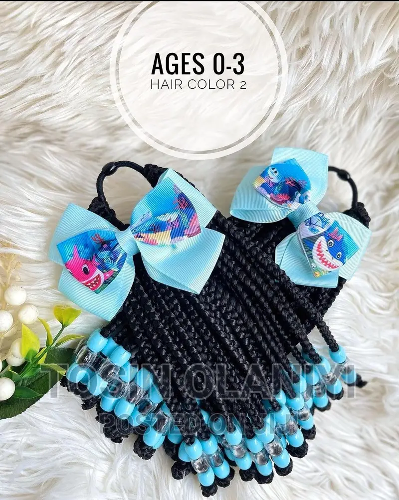 Kids Detachable Braided Ponytail