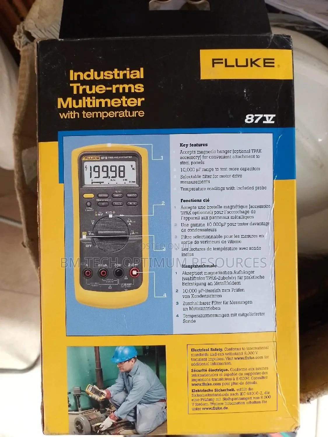 Fluke 87V Industrial Digital Multimeter
