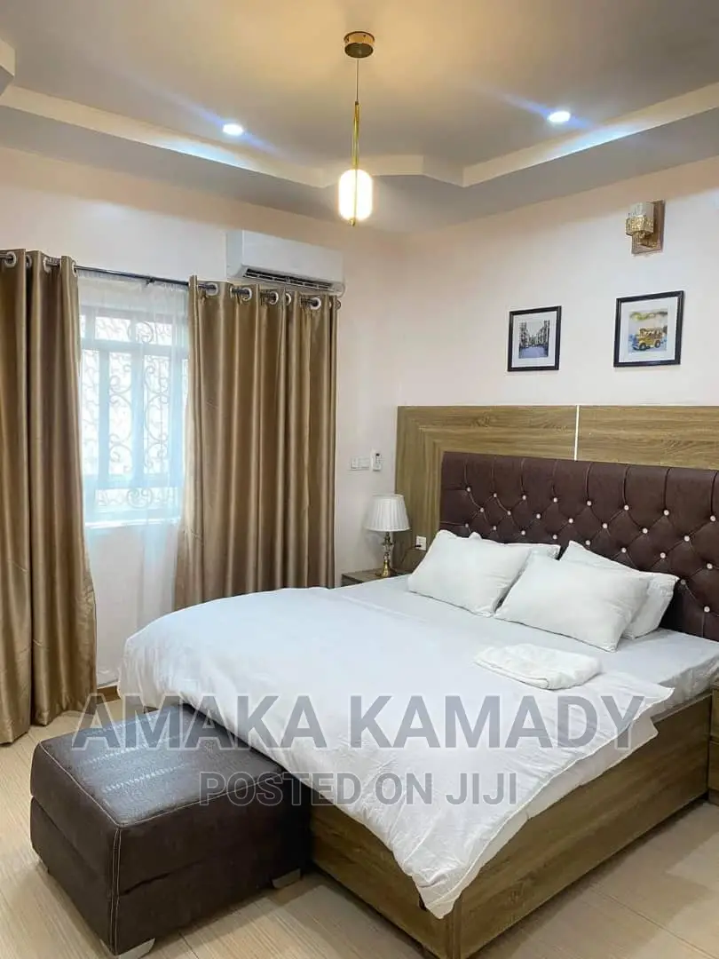 Cute Bed and Curtain