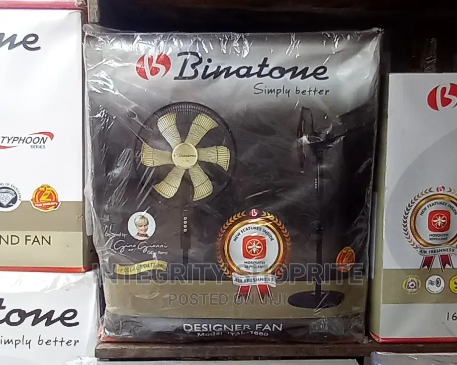 Binatone Elegant Design Stand Fan - ITAL 1660