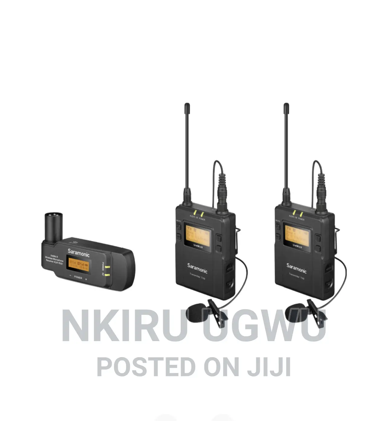 Saramonic Uwmic9 Camera-Mount Wireless Omni Lavalier Mic
