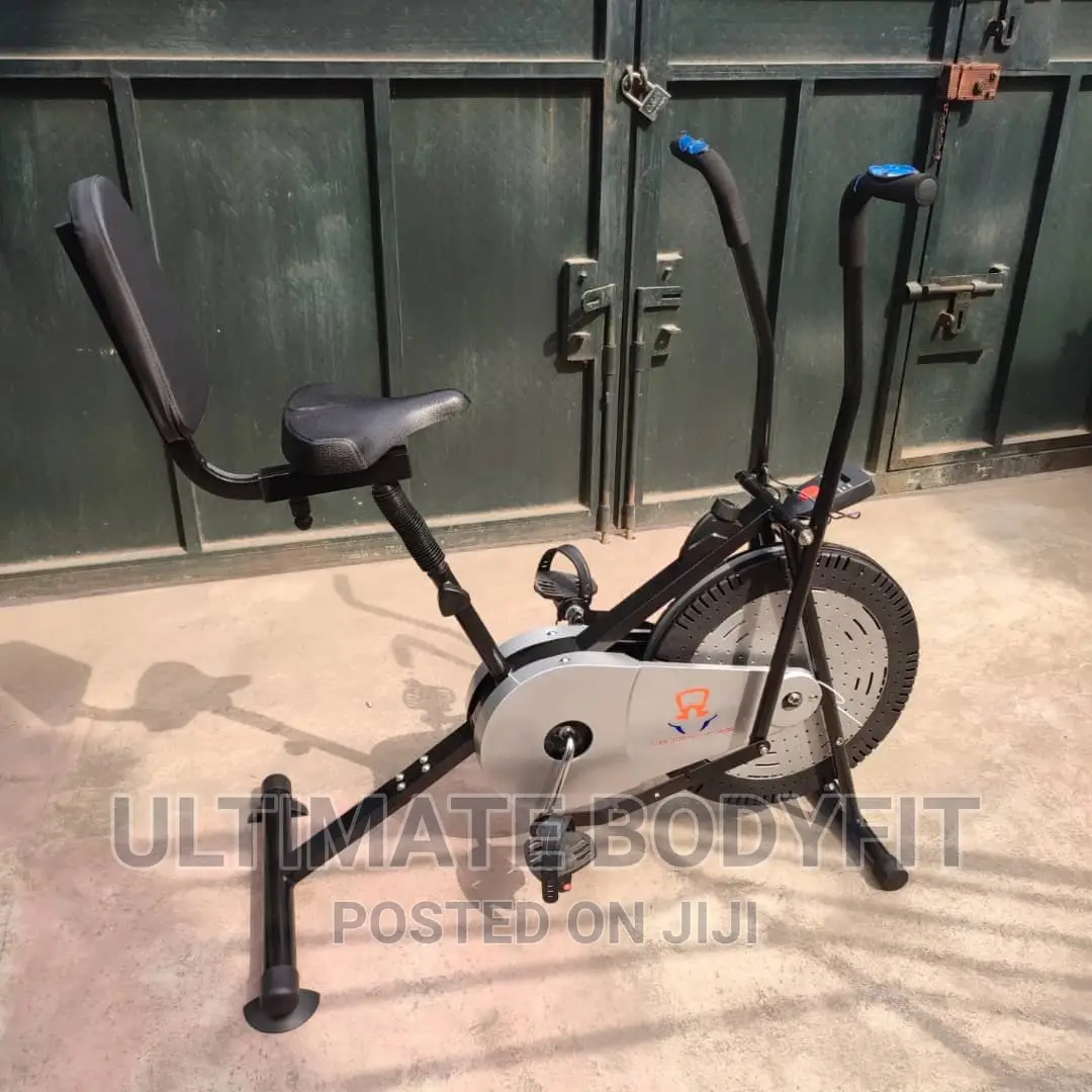 Brand New Air Exercise Bike With Back Rest