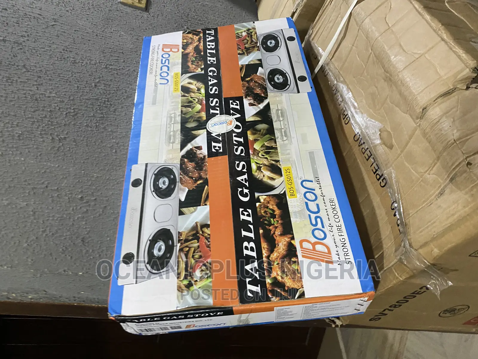 Original Boscon Table Top Stove | Double Gas Buner