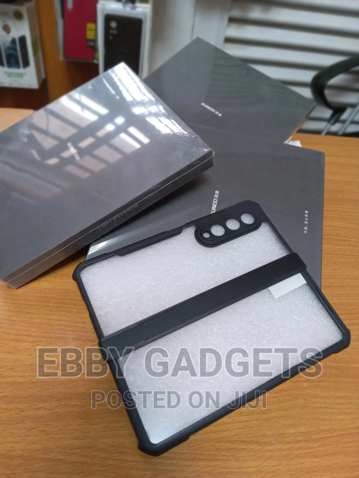 Xundd Case Samsung Galaxy Z Fold 3/4/5and 6 Black