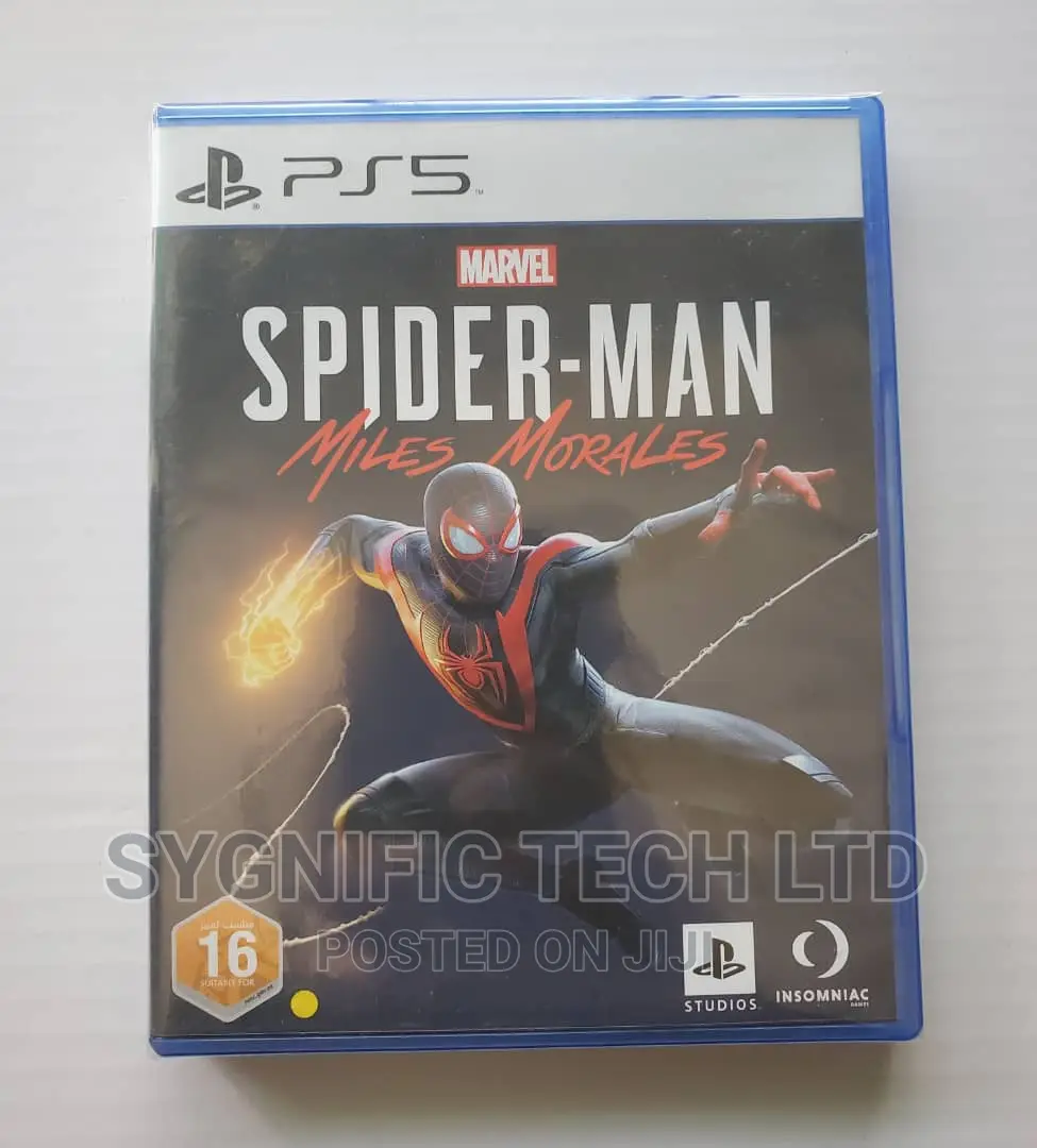 Ps5 Spiderman Miles Morales Cd