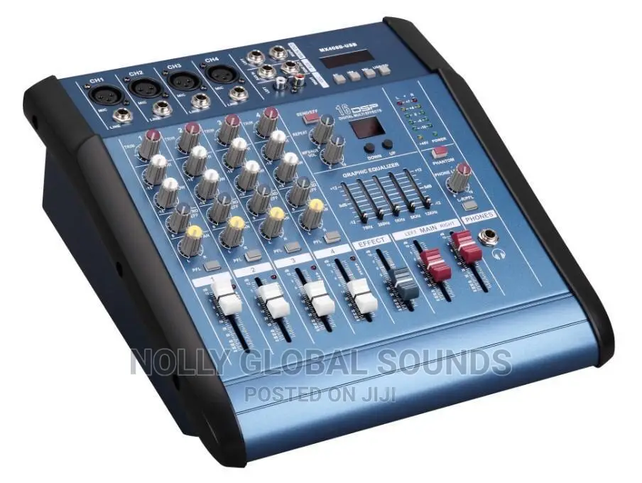 Yamaha 4 Channel Powered Mixer With Built-in Amp. USB, DSP