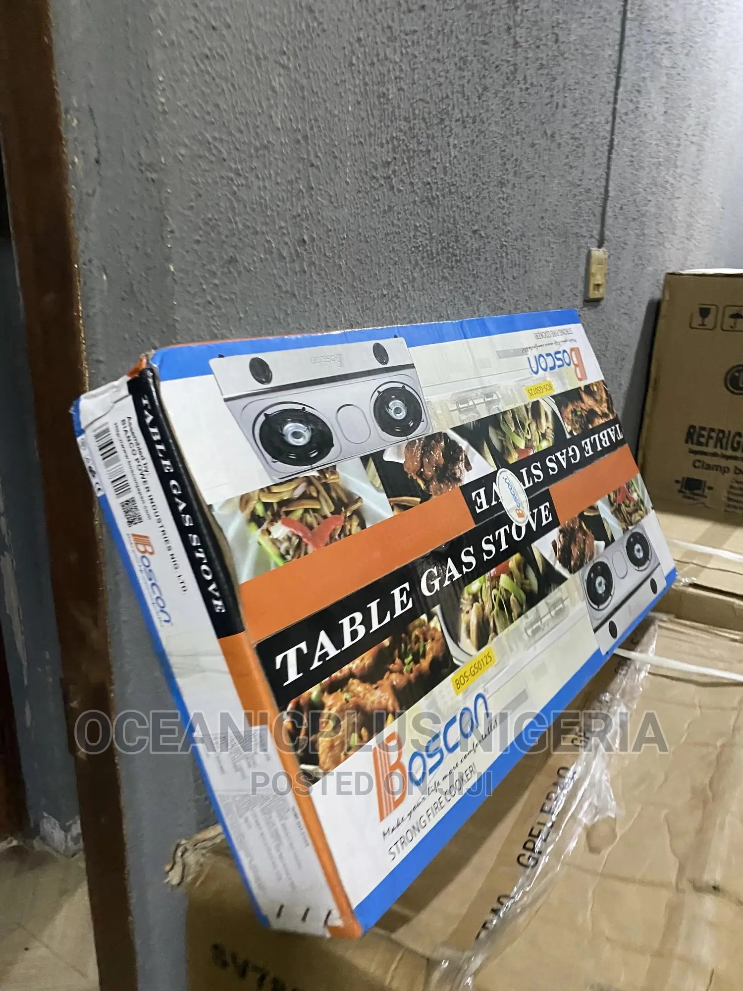 Boscon Table Top Double Burner Gas Cooker