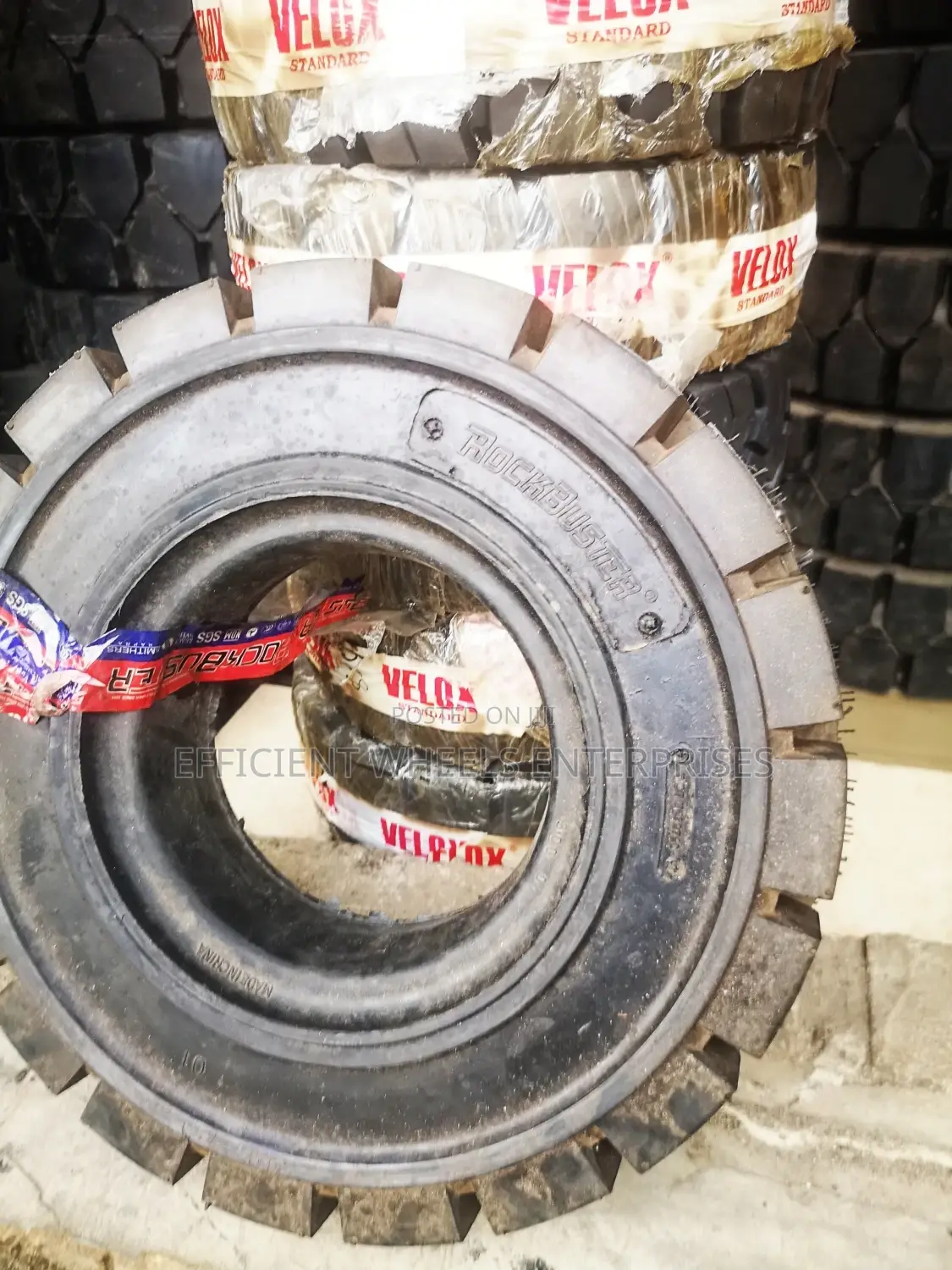 5.00-8 Rockbuster Solid Tyre