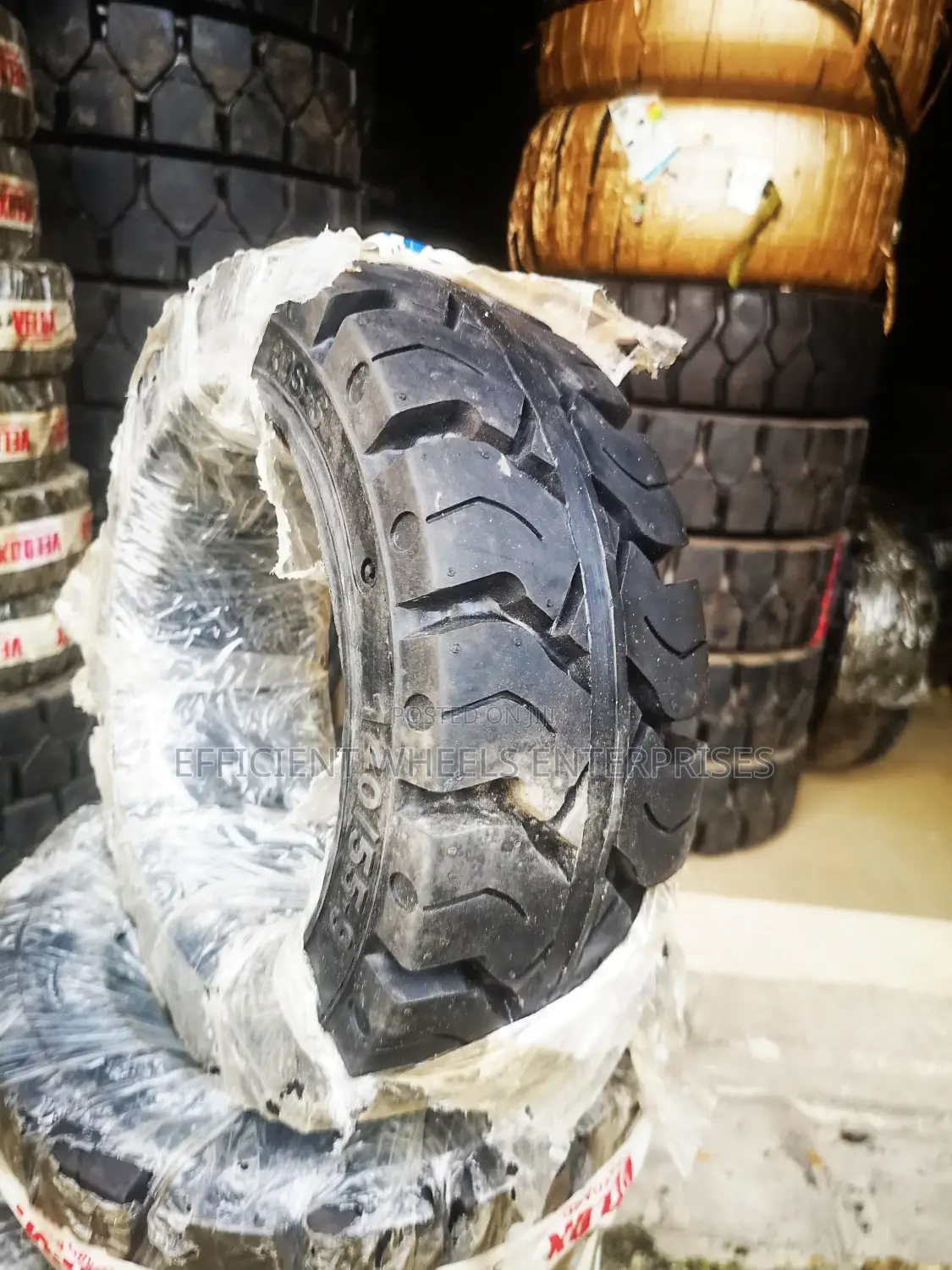 140/55-9 Indian Ridan Solid Tyre
