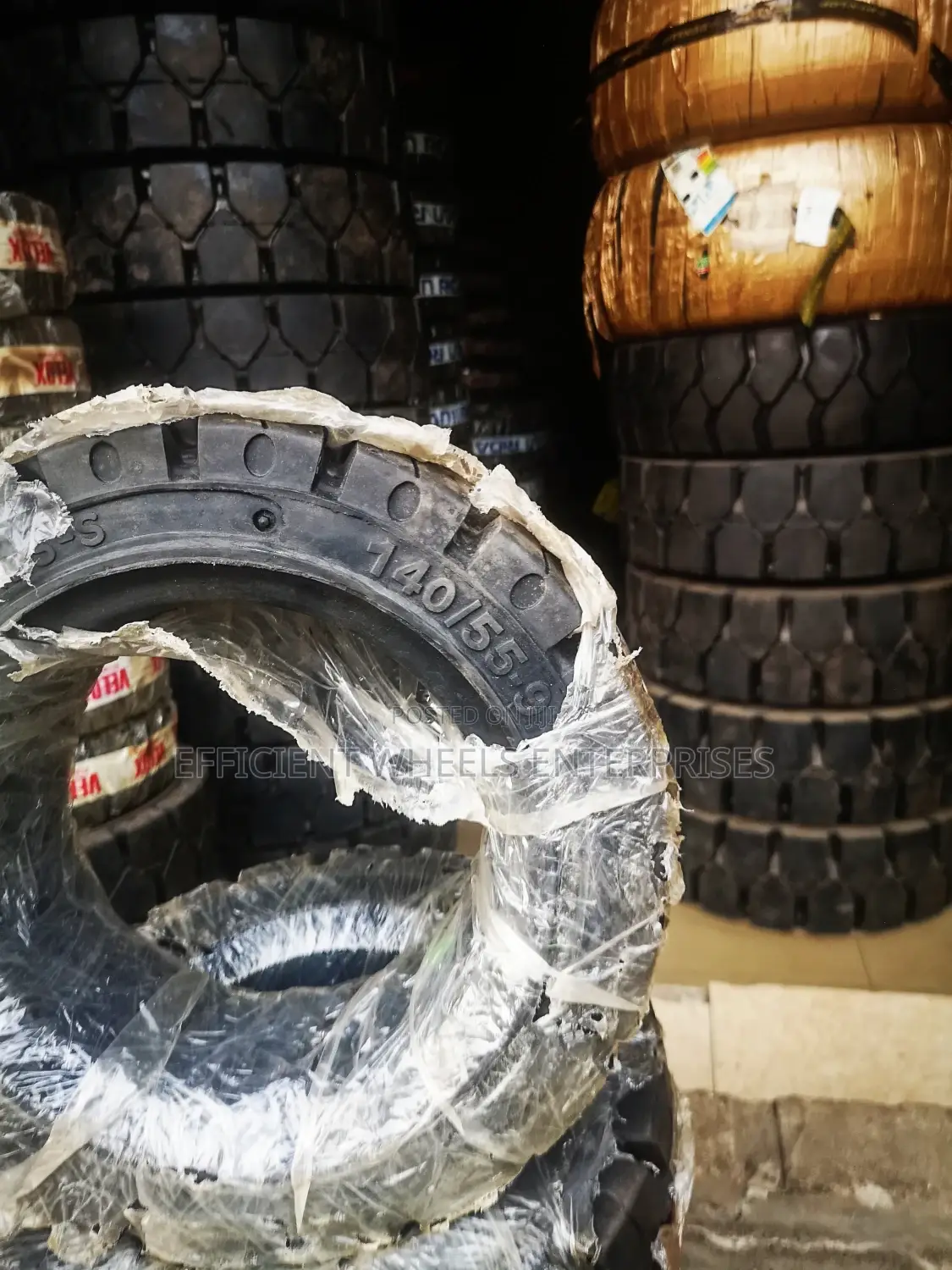 140/55-9 Indian Ridan Solid Tyre