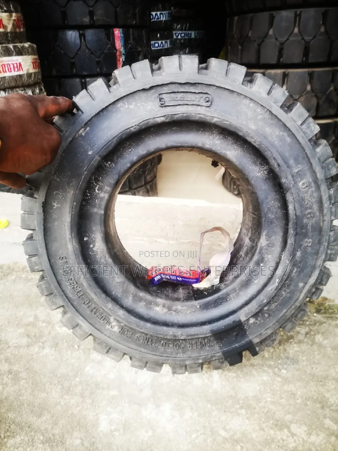 16x6-8 Rockbuster Solid Tyre