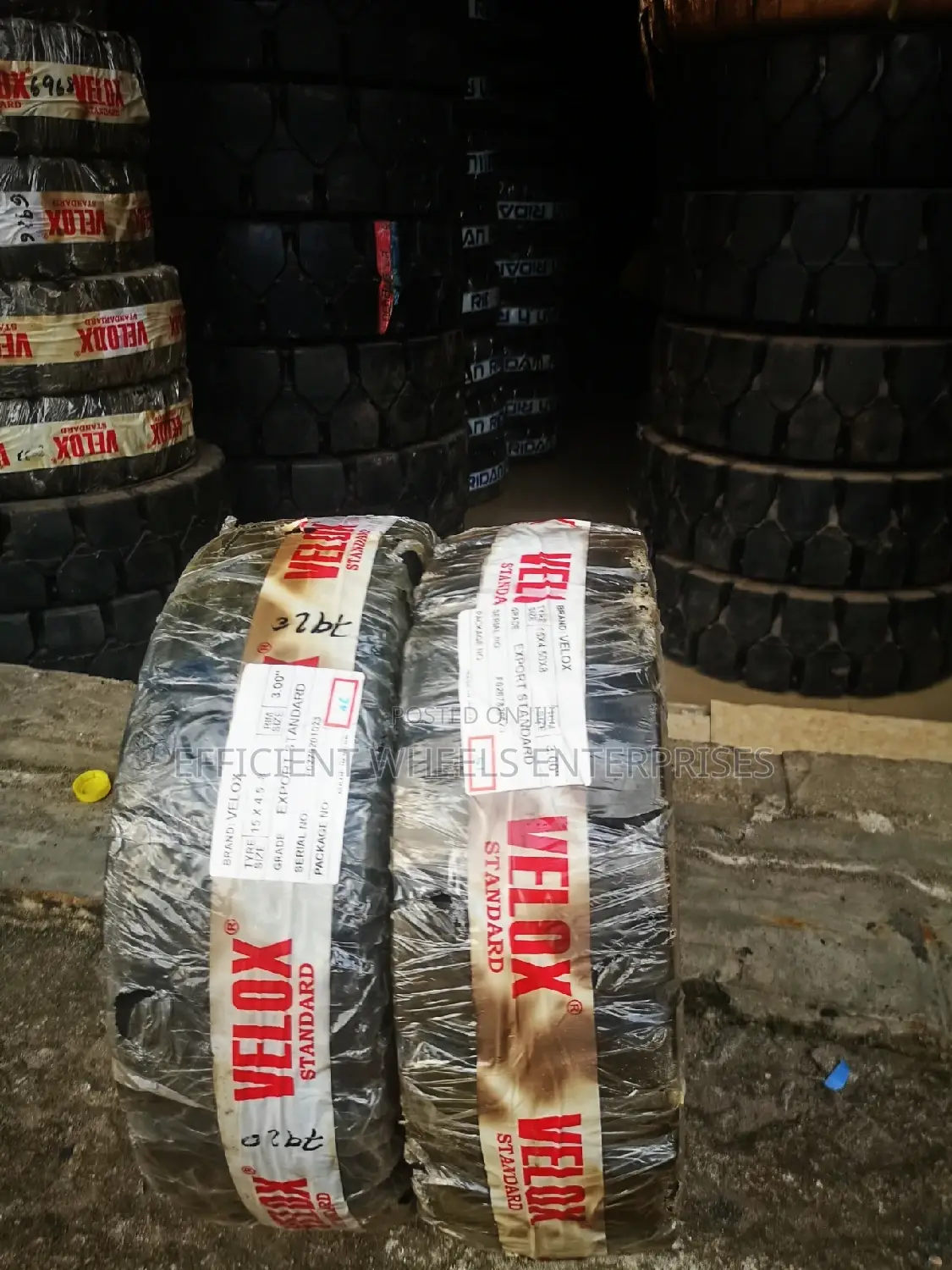 15x4.5-8 VELOX India Solid Tyre