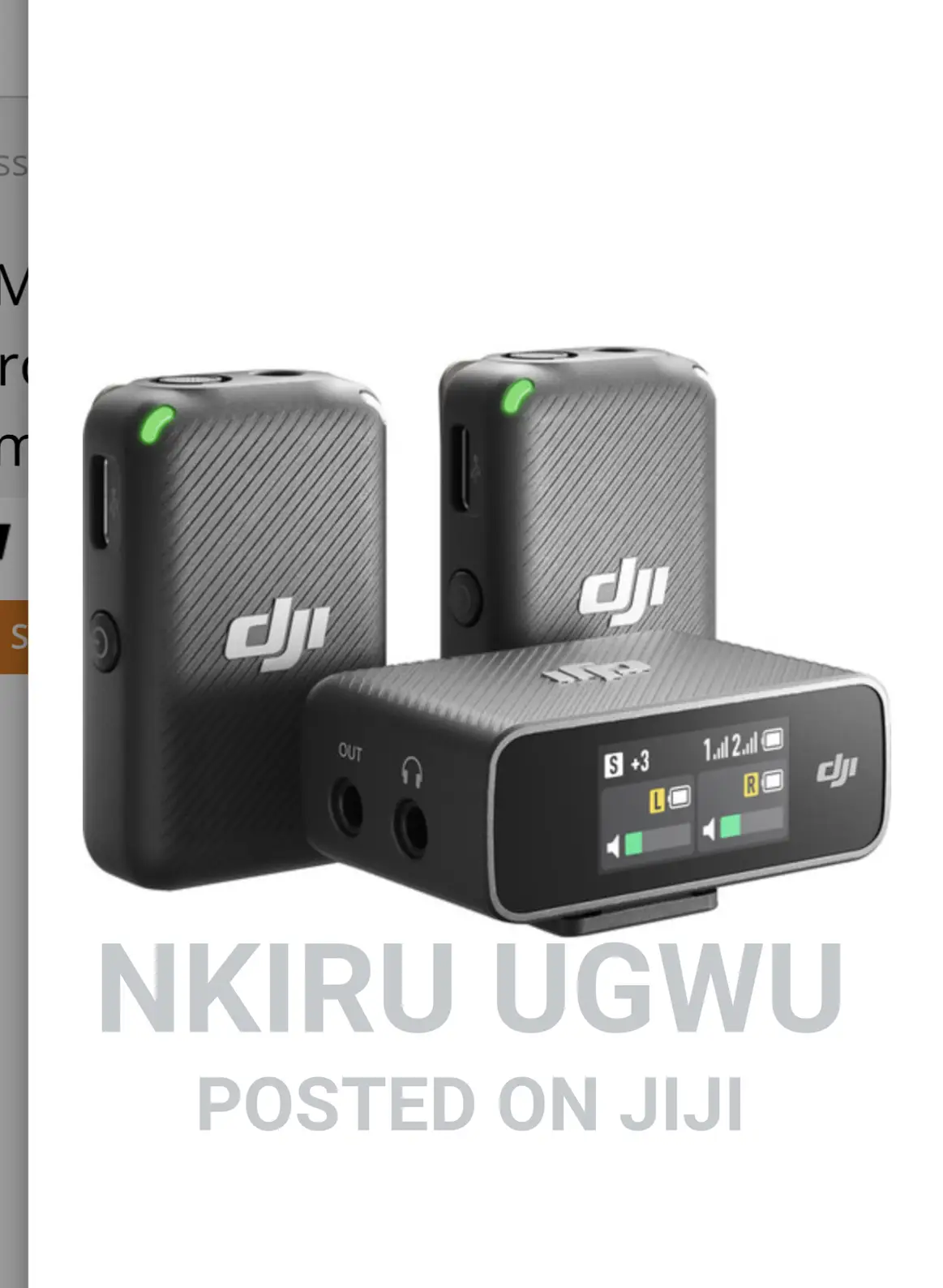 Dji Mic 2-Person Compact Digital Wireless Microphone