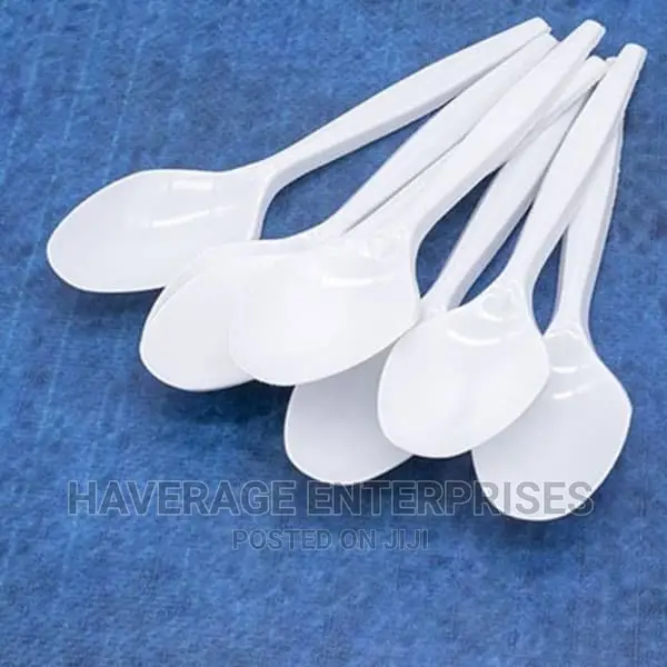 Disposable Plastic Spoons/Forks for Food Cream- 3,000pcs