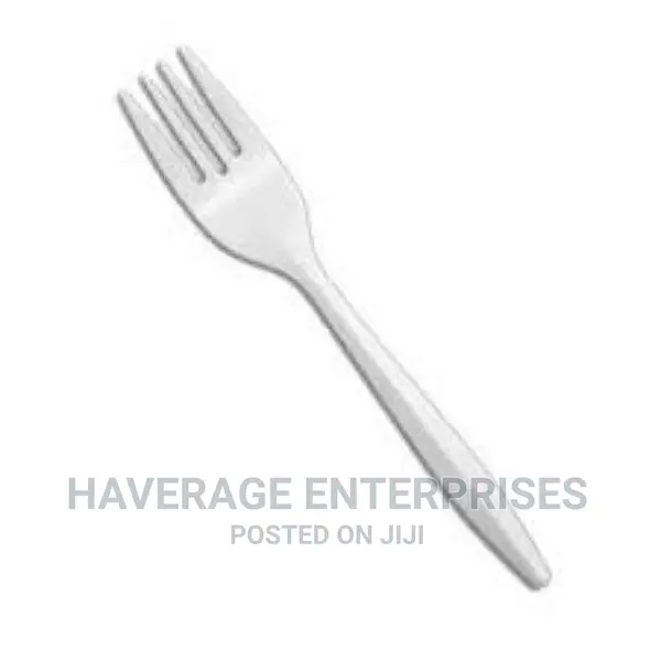 Disposable Plastic Spoons/Forks for Food Cream- 3,000pcs