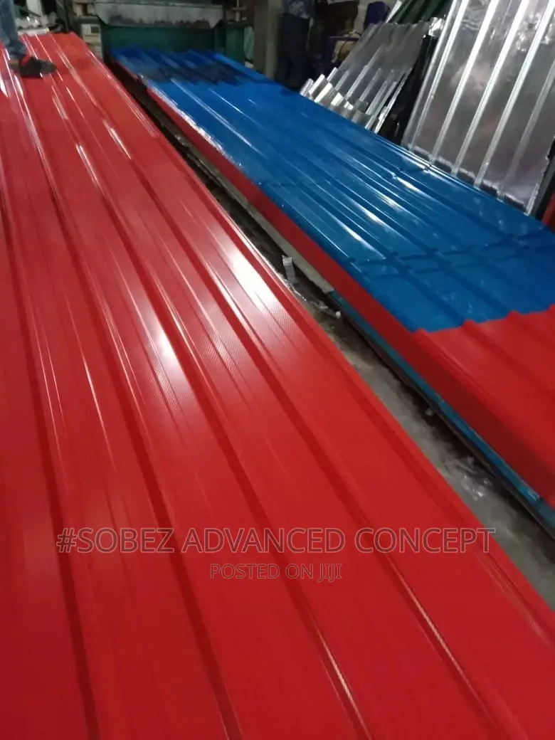 Classic Red Long Span Aluminum Roof for Sale