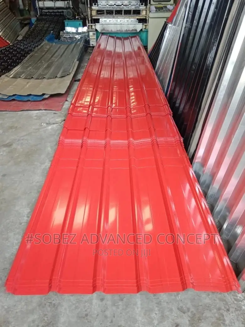 Classic Red Long Span Aluminum Roof for Sale