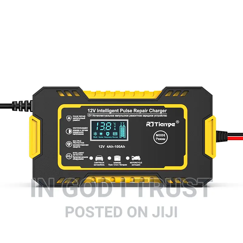 12V 10a/24v 5A Car Battery Fast Charger Multifunction