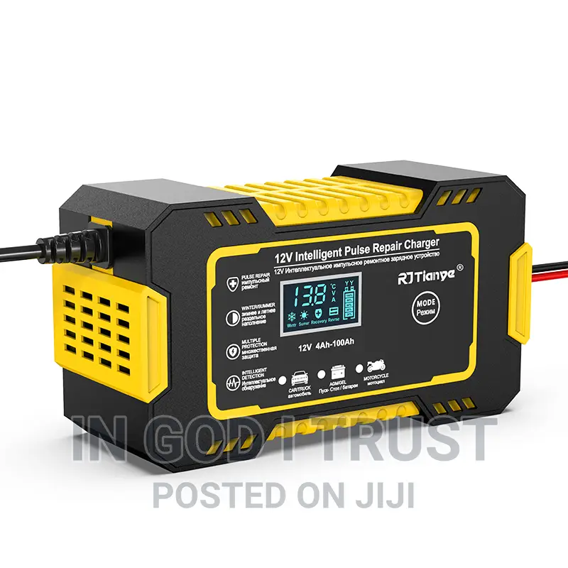 12V 10a/24v 5A Car Battery Fast Charger Multifunction
