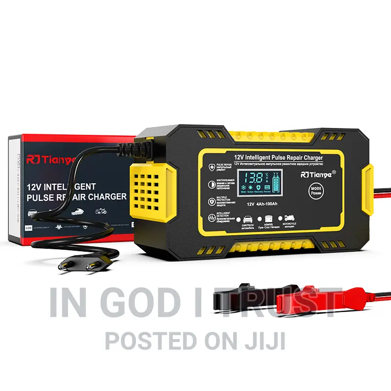 12V 10a/24v 5A Car Battery Fast Charger Multifunction