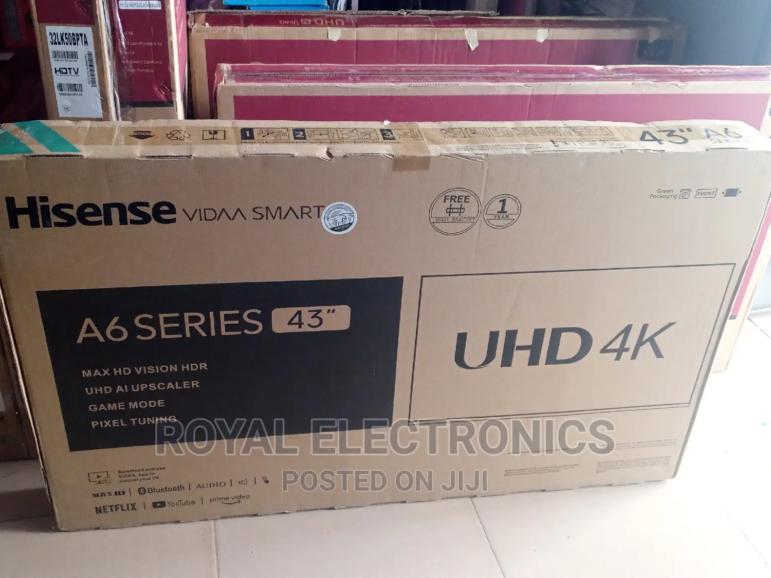 Just Released Hisense 43 Inch A6h Series Uhd Smart Tv