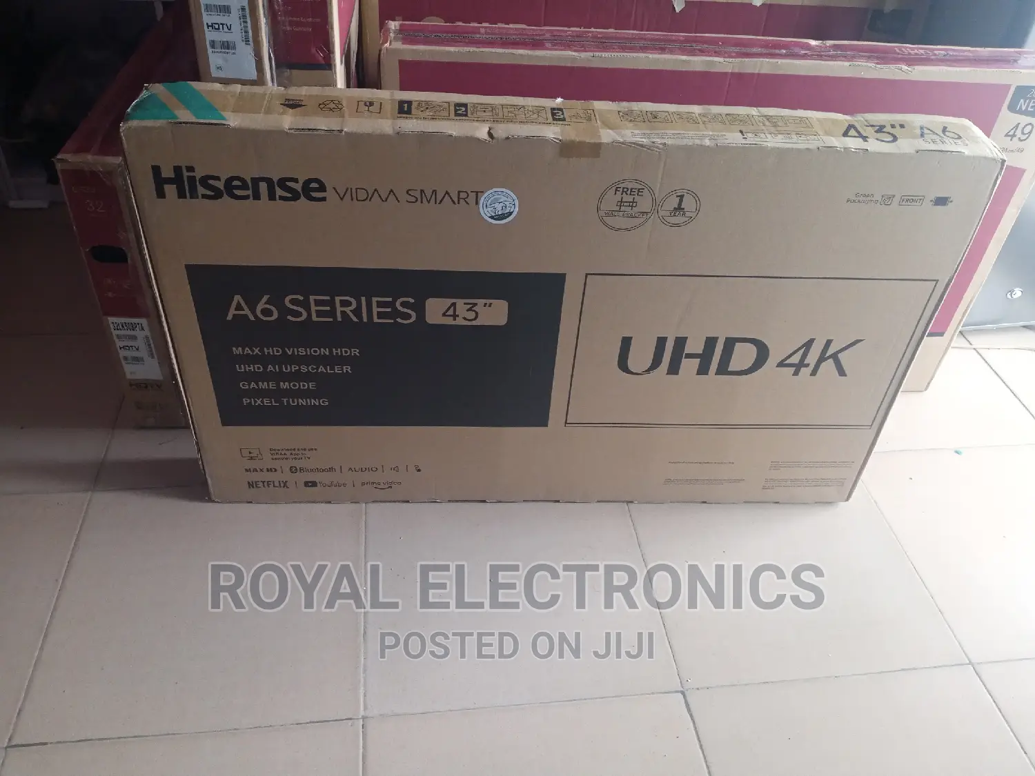 Just Released Hisense 43 Inch A6h Series Uhd Smart Tv