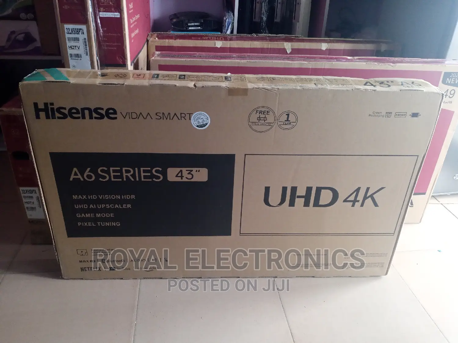 Newly Released Hisense 43 Inch A6h Series Uhd Smart Tv
