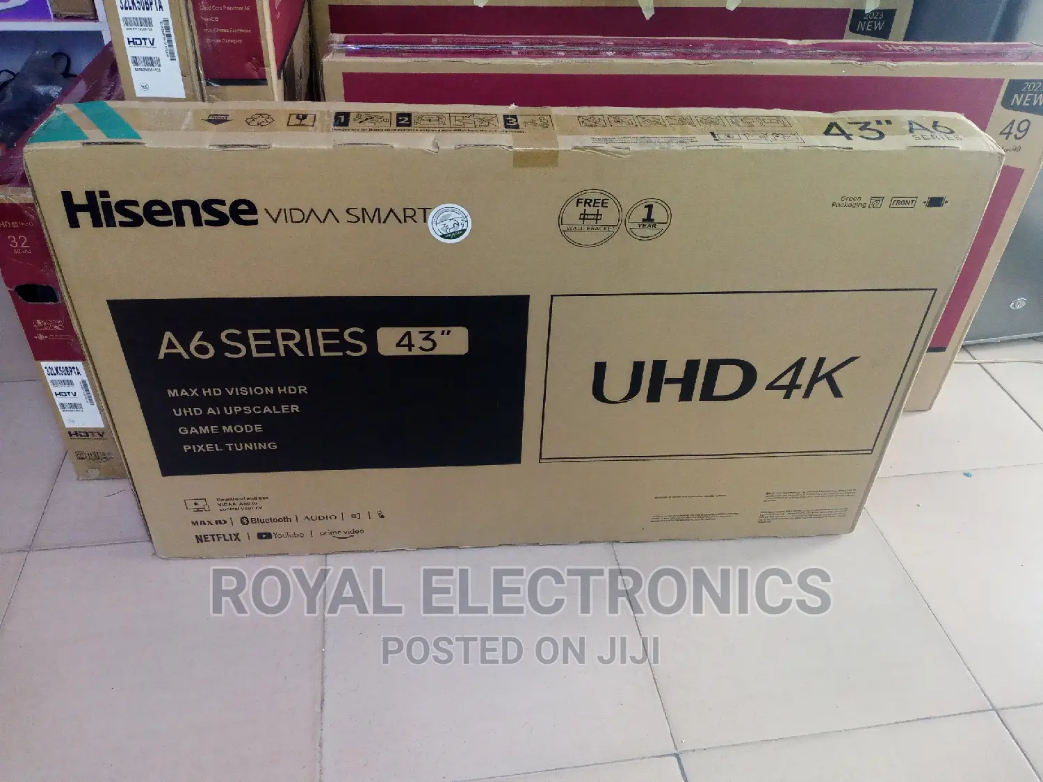 Newly Released Hisense 43 Inch A6h Series Uhd Smart Tv