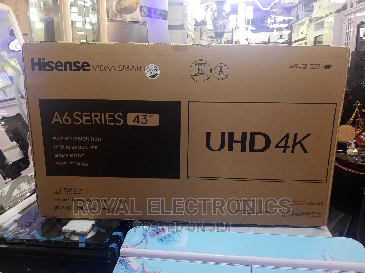 Premium Quality Hisense 43 Inch A6h Series Uhd Smart Tv