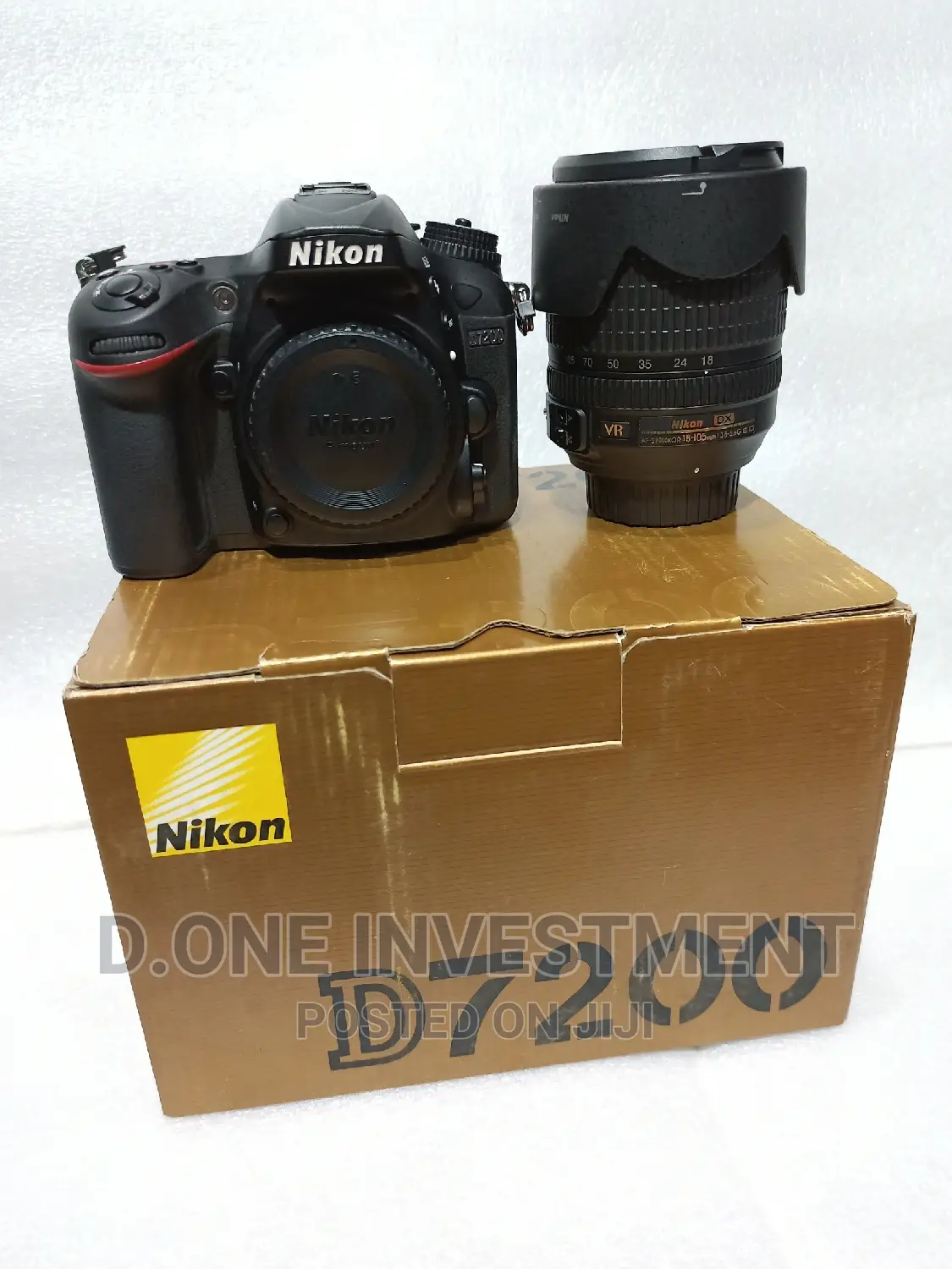 Nikon D7200 Camera With 18-105mm Zoom Lens