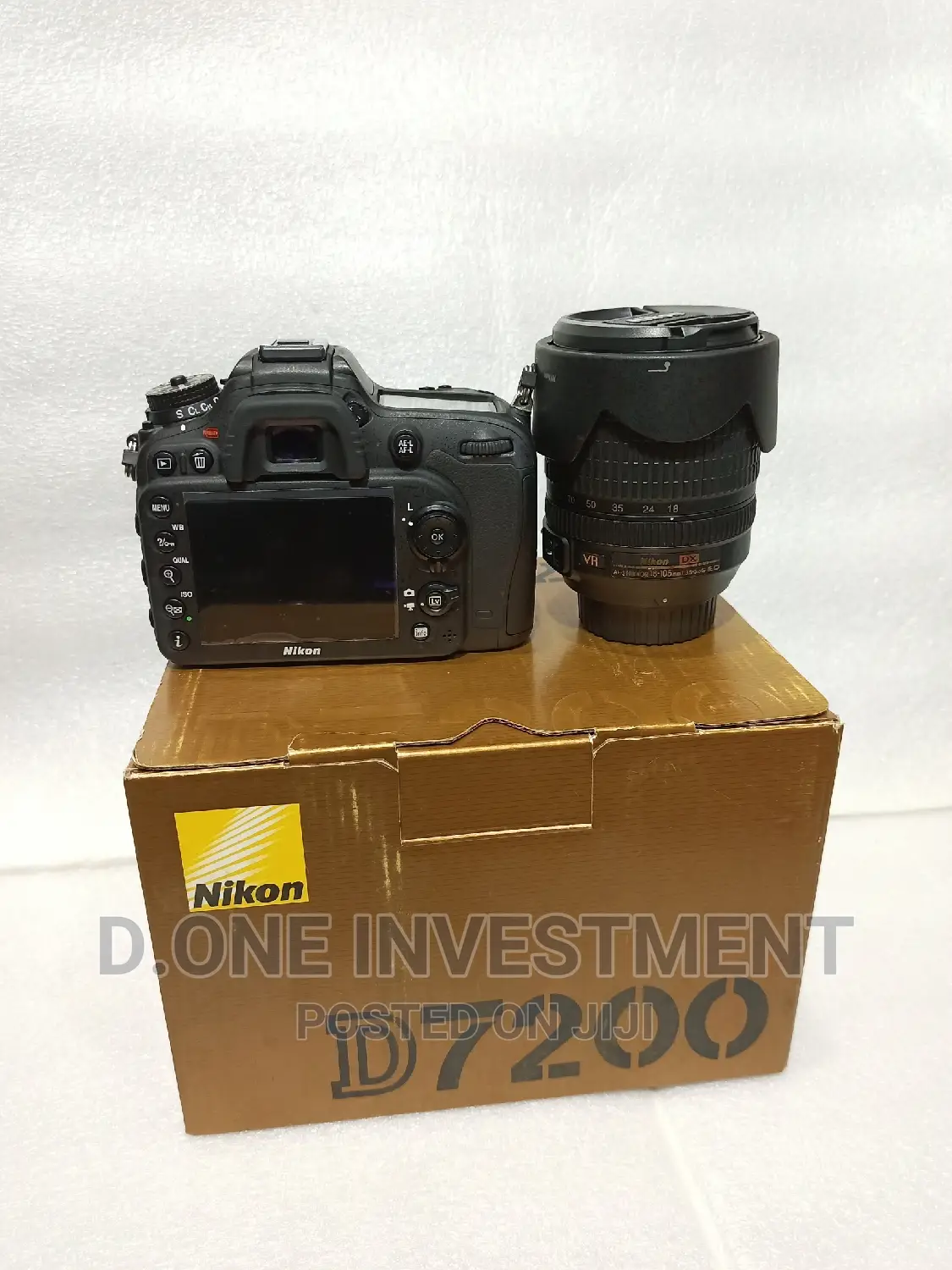 Nikon D7200 Camera With 18-105mm Zoom Lens