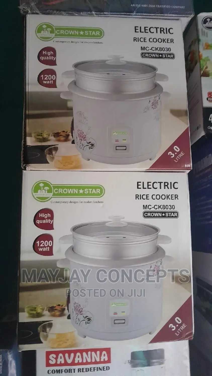 Masterchef Electric Rice Cooker - 3l -1200w