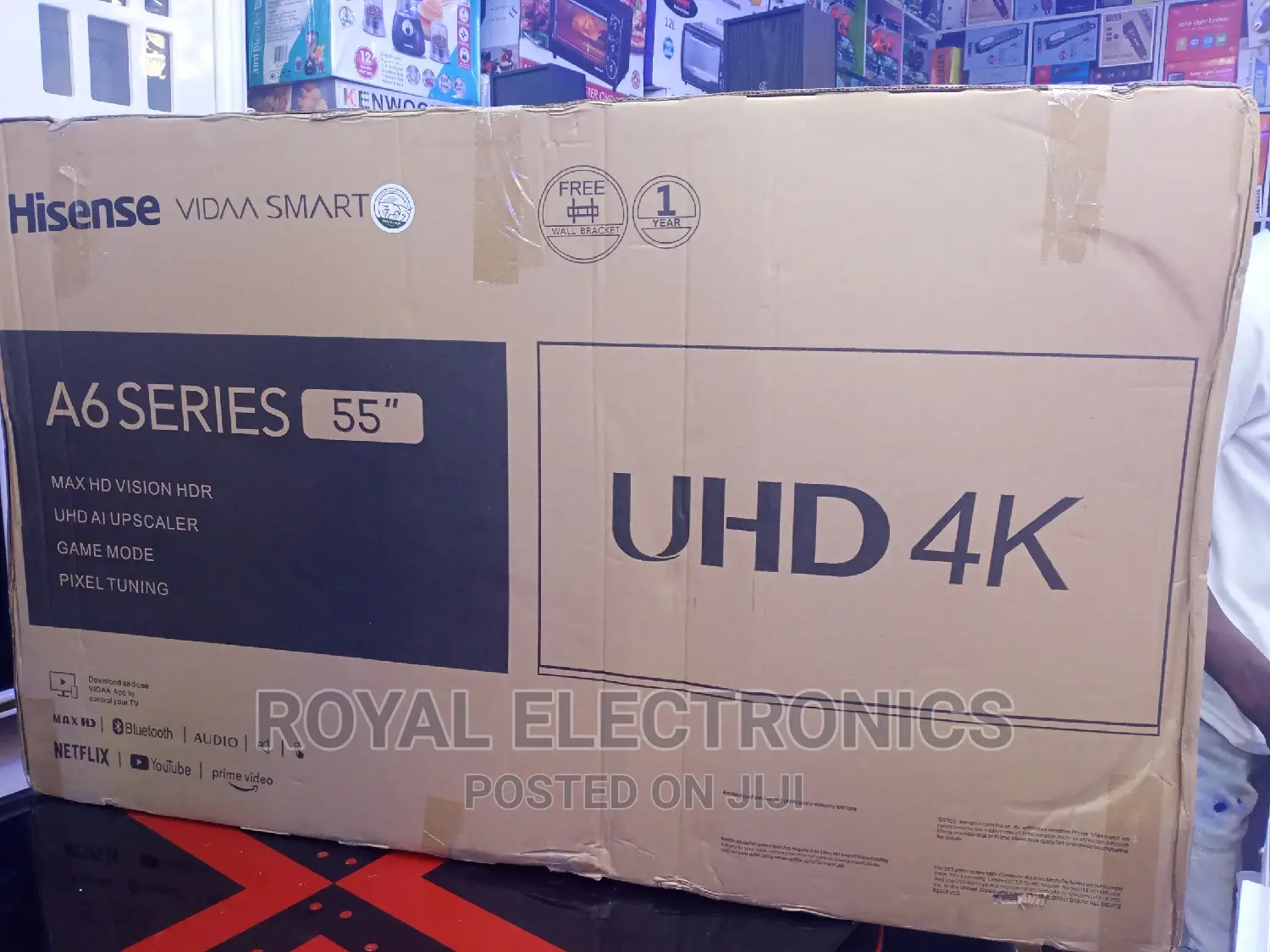 World Class Hisense 55 Inch A6k Series Uhd Tv