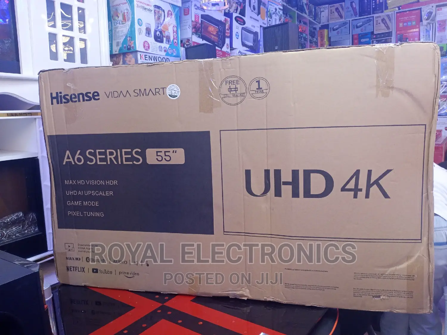 Authentic Hisense 55 Inch A6k Series Uhd Tv