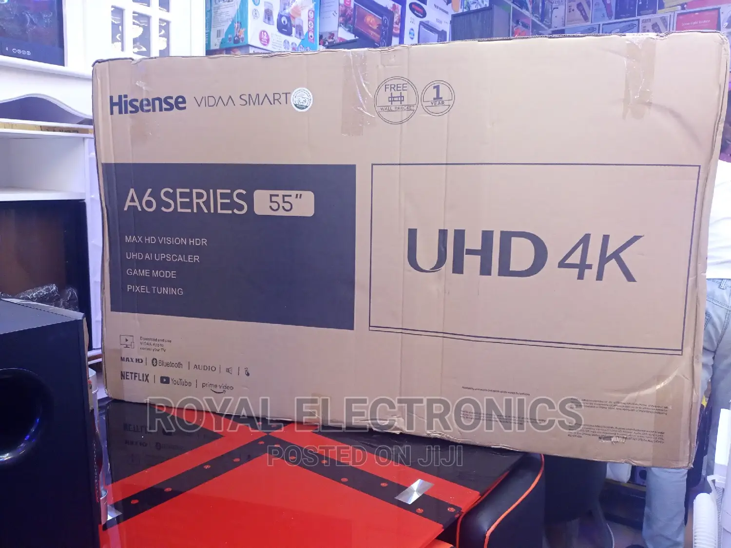 Authentic Hisense 55 Inch A6k Series Uhd Tv