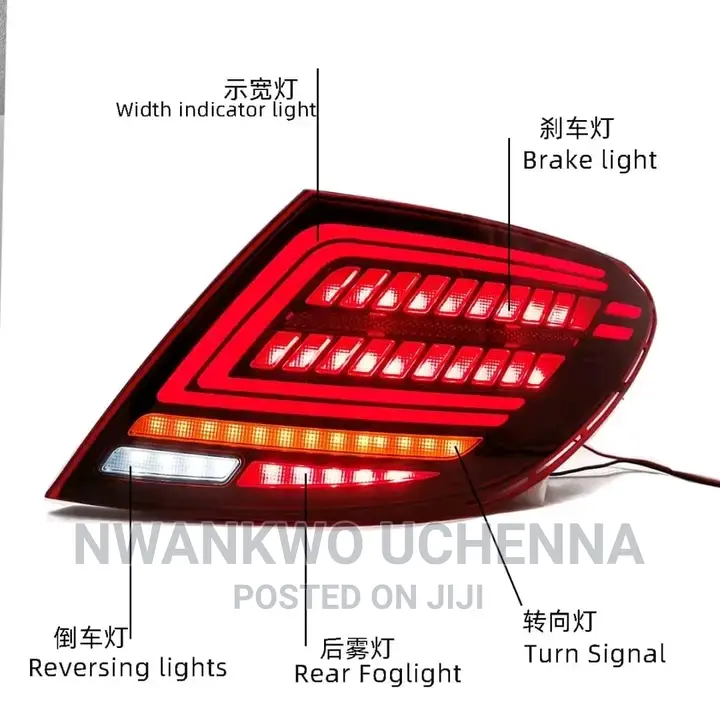 Back Light C300 2008 to 2015 Yahoo Led