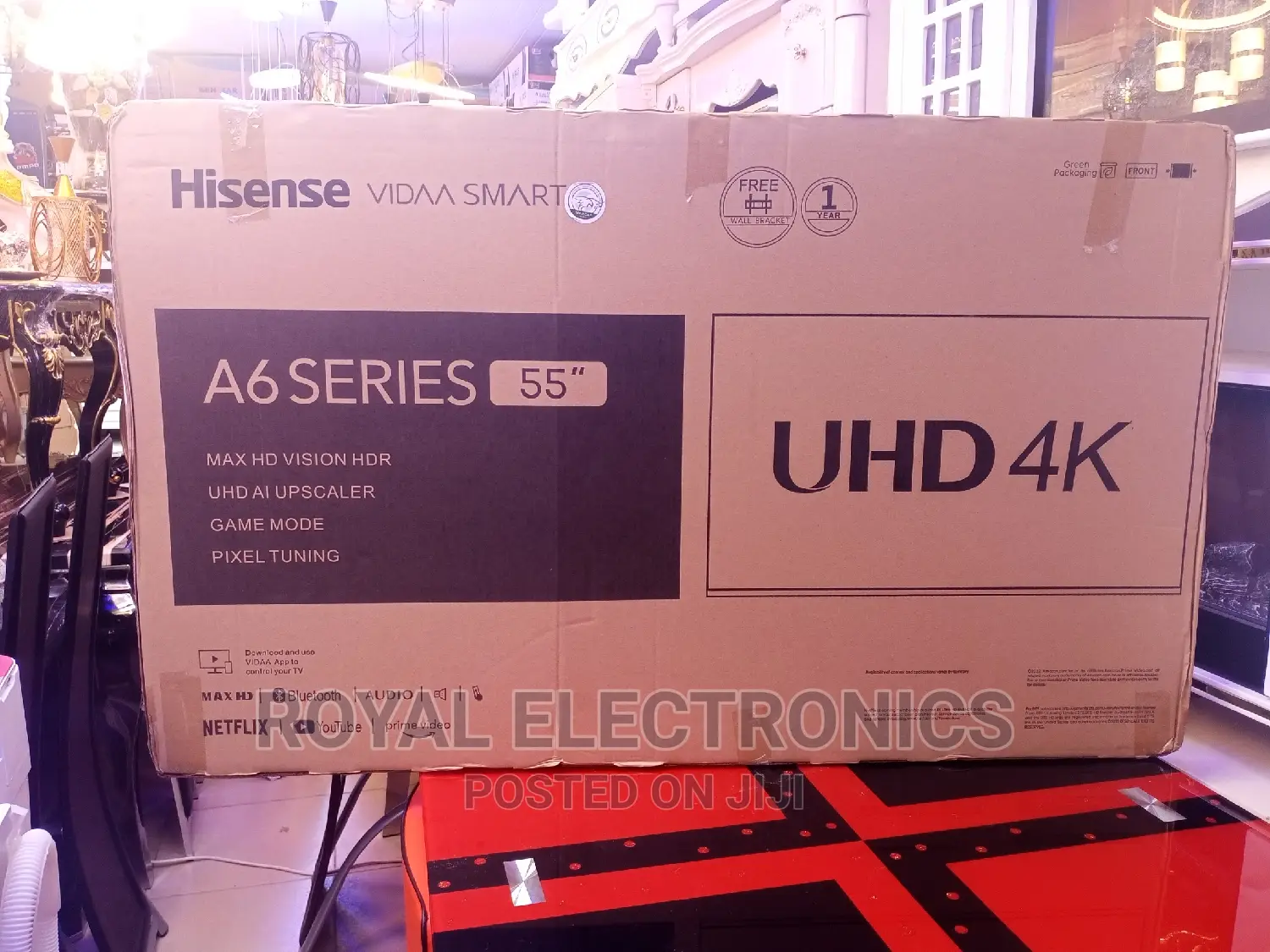 Heavy Duty Hisense 55 Inch A6k Series Uhd Tv