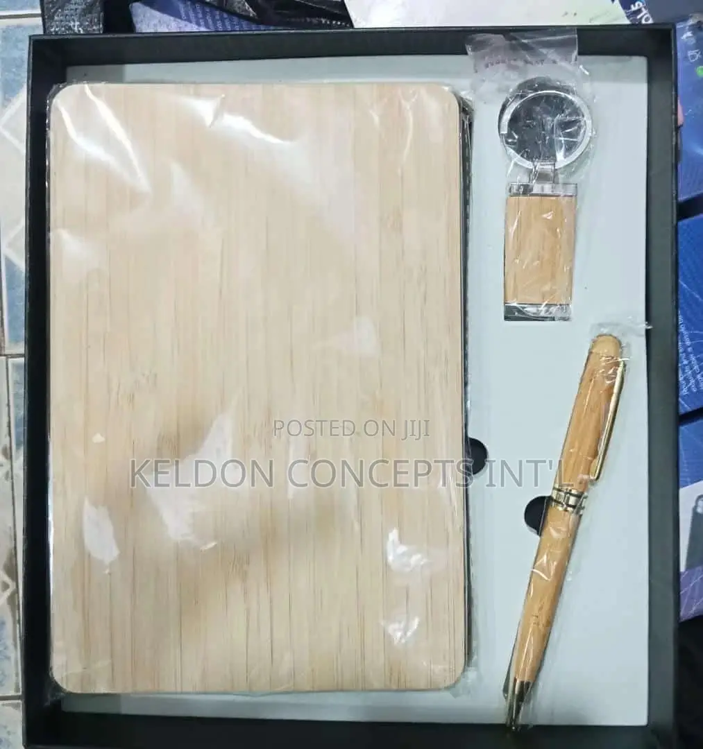 Wooden 3 in 1 Gift Set Moq:50pcs Above