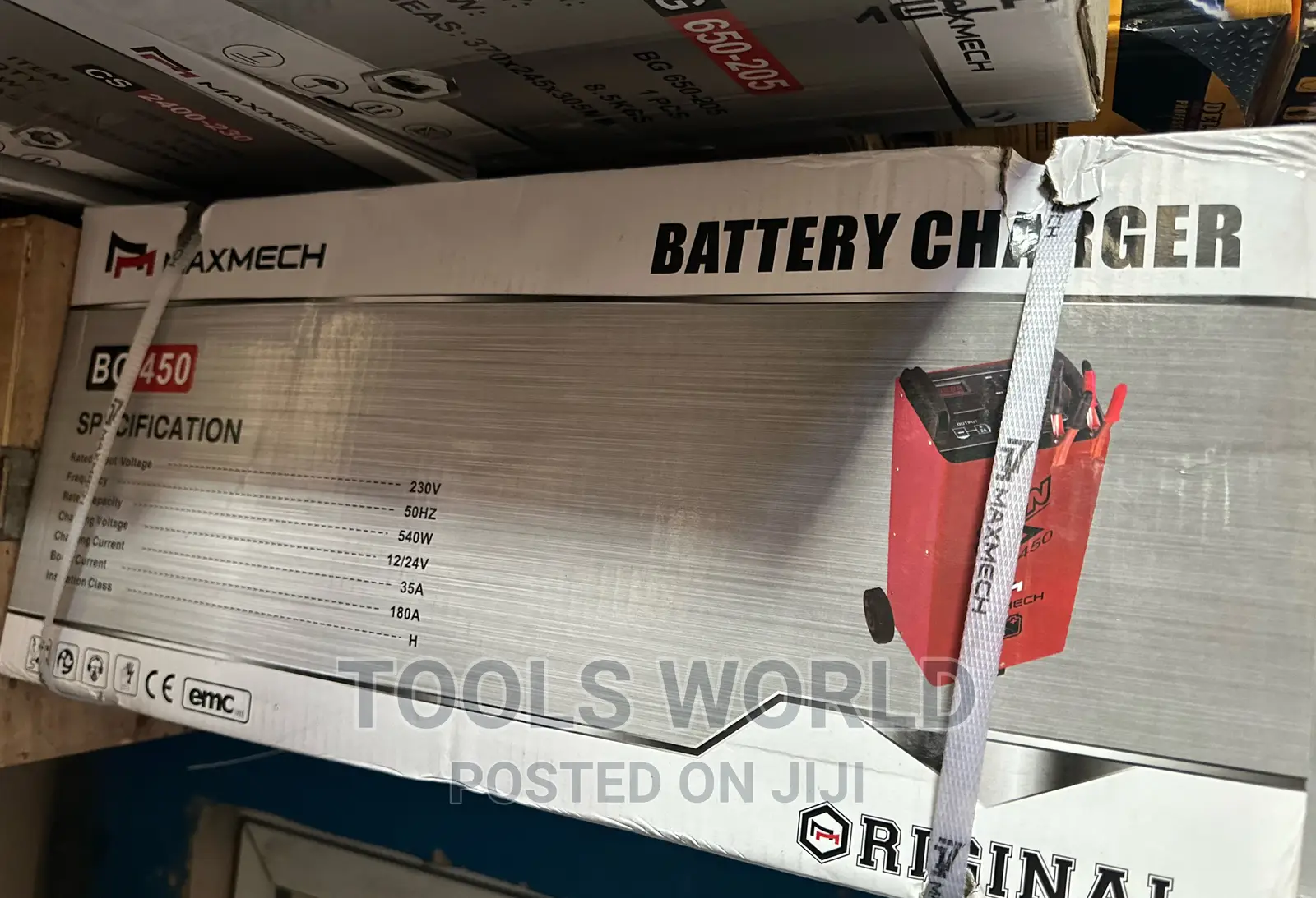 Maxmech Battery Charger Bc450