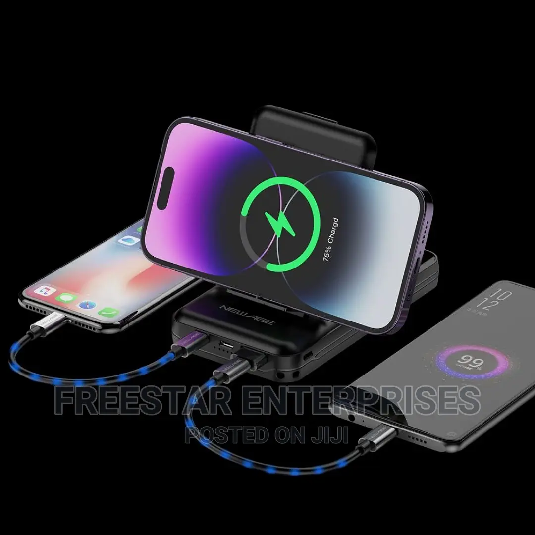 New Age 10000mah Wireless Power Bank. New Age 20w Power Bank