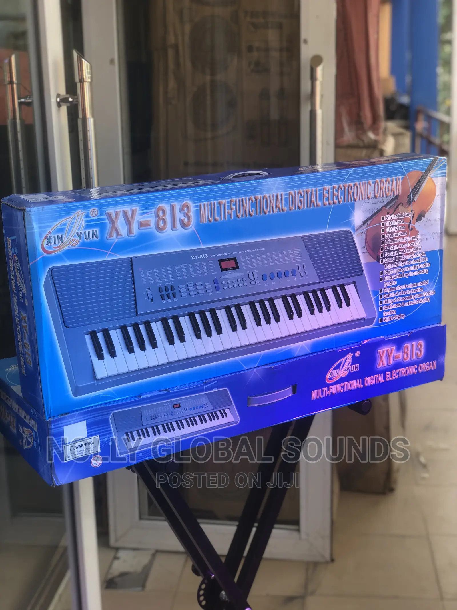 54 Keys Learners Xy-813 Keyboard With Adaptor and Microphone
