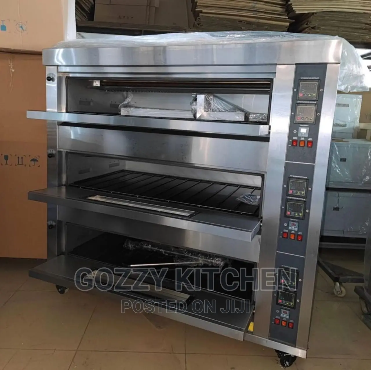 9 Trays 3 Decks Baking Oven