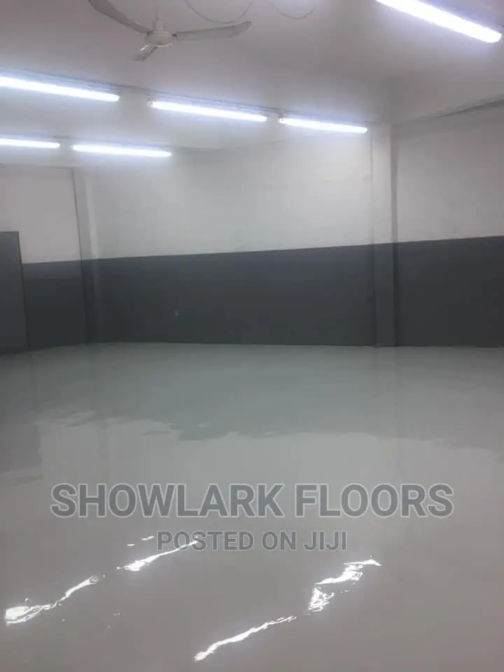 Foreign Industrial Epoxy Floors