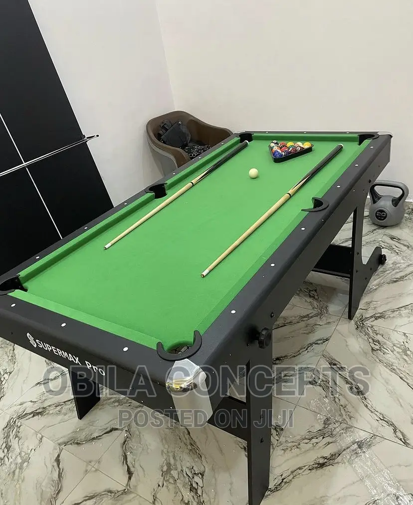 Super Foldable 6ft Snooker Board With Accessories
