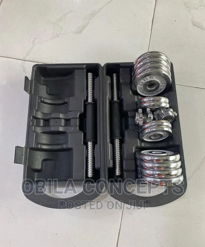 Case Carrier 20kg Chrome Adjustable Dumbbell