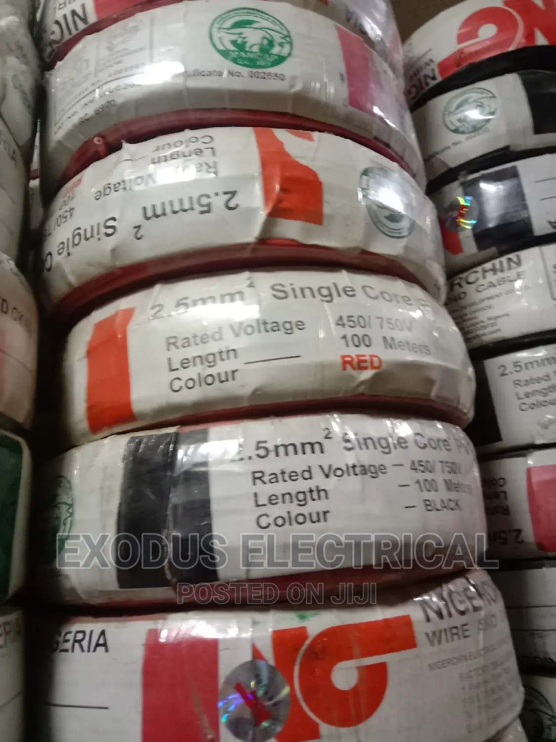 Nigerchin Wire an Cables 2.5mm