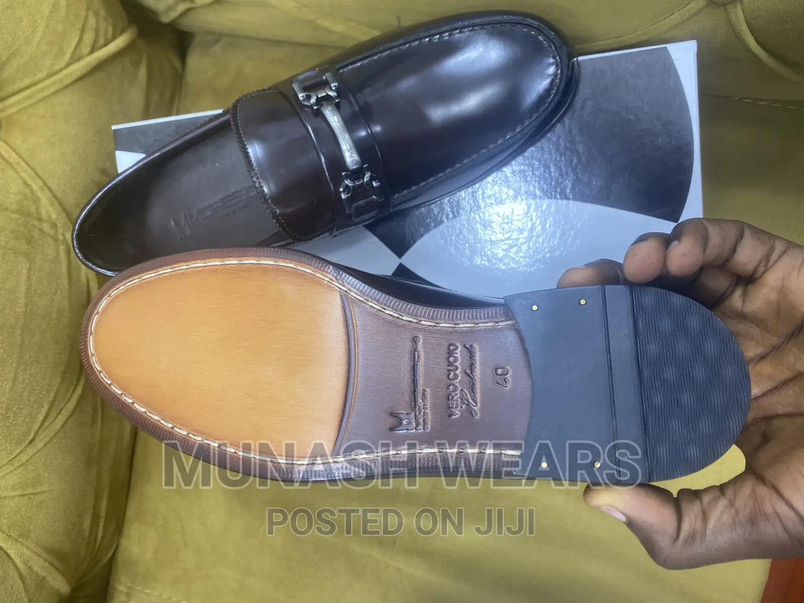 Pure Italian Leather Moreschi Shoe